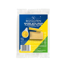 Încarcă imaginea în vizualizatorul Galerie, Napolitane cu umplutură aromată de lămâie, PKU cu conținut scăzut de proteine 90g