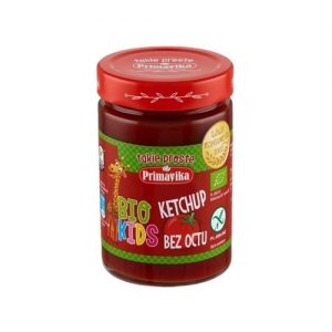 Ketchup fara otet pentru copii fara gluten bio, Primavika 315g
