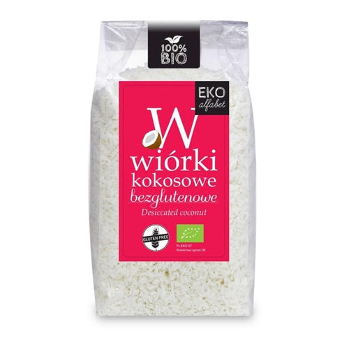 Fulgi de cocos bio fara gluten, Eko Alfabet  200g