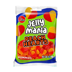 Jeleuri gumate fara gluten cu aroma de piersici, Jake 100g
