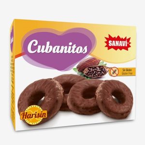 Biscuiti cu glazura de ciocolata fara gluten, Harisin 150g