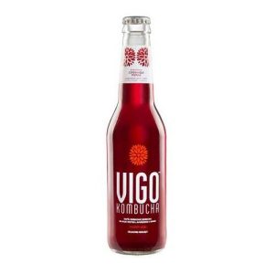 Ceai Kombucha cu acai berry fara gluten, Vigo 330ml