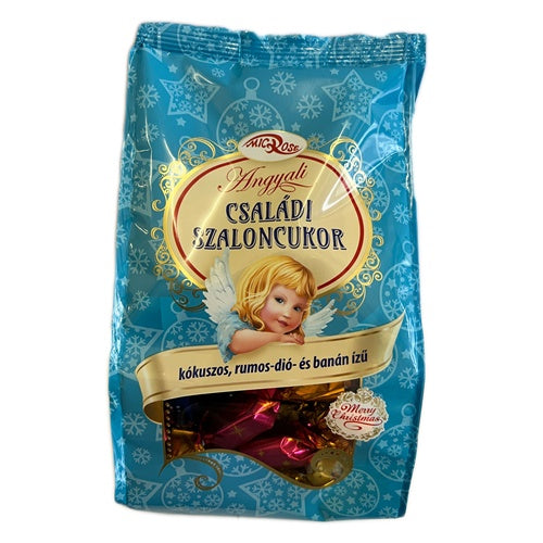 Bomboane de pom fara gluten mixta(cocos, rom-nuca, banane), Mic Rose 300g