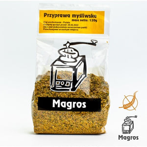 Condiment vanatoresc, Magros 120g