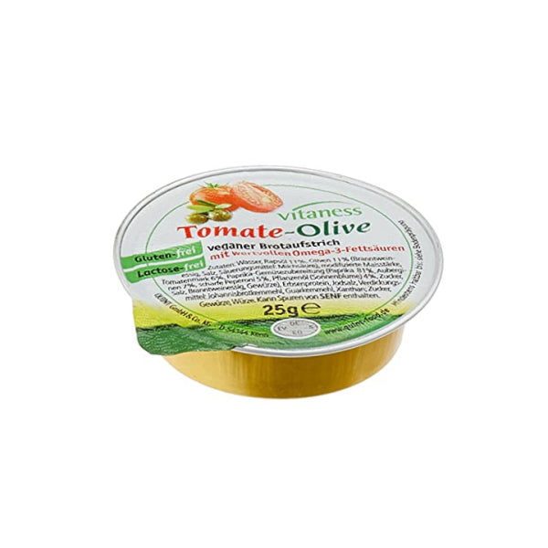 Vitaness Tomato-Olive Spread Produs PKU fără gluten 25 g