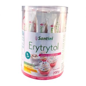 Eritritol plicuri fara gluten (40 x 5 g), Santini 200g