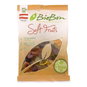 Jeleuri cu fructe vegan ecologic, BioBon 100g