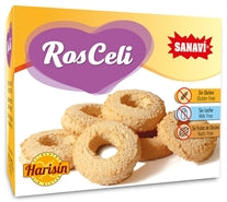 Rosceli/ Biscuiti inele cu aroma de frisca fara gluten  Harisin 200g