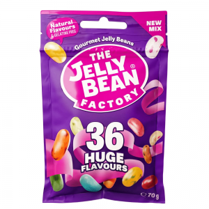 Bomboane cu fructe mix fara gluten 36, Jelly Bean 70g