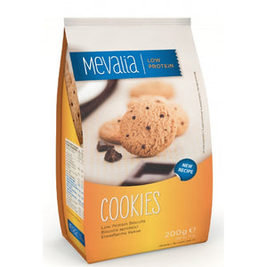 Biscuiti Mevalia Cookies cu ciocolata PKU 200g
